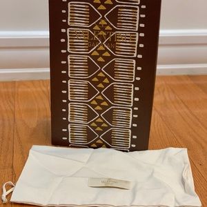 Valentino Garavani Shoe Box and Dust Bag